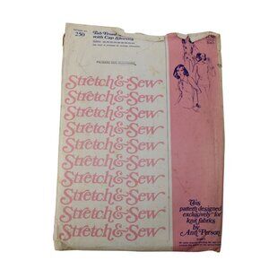 UNCUT Stretch & Sew Pattern 250 Womens Top Cap Sleeves Vintage 1967 93739
